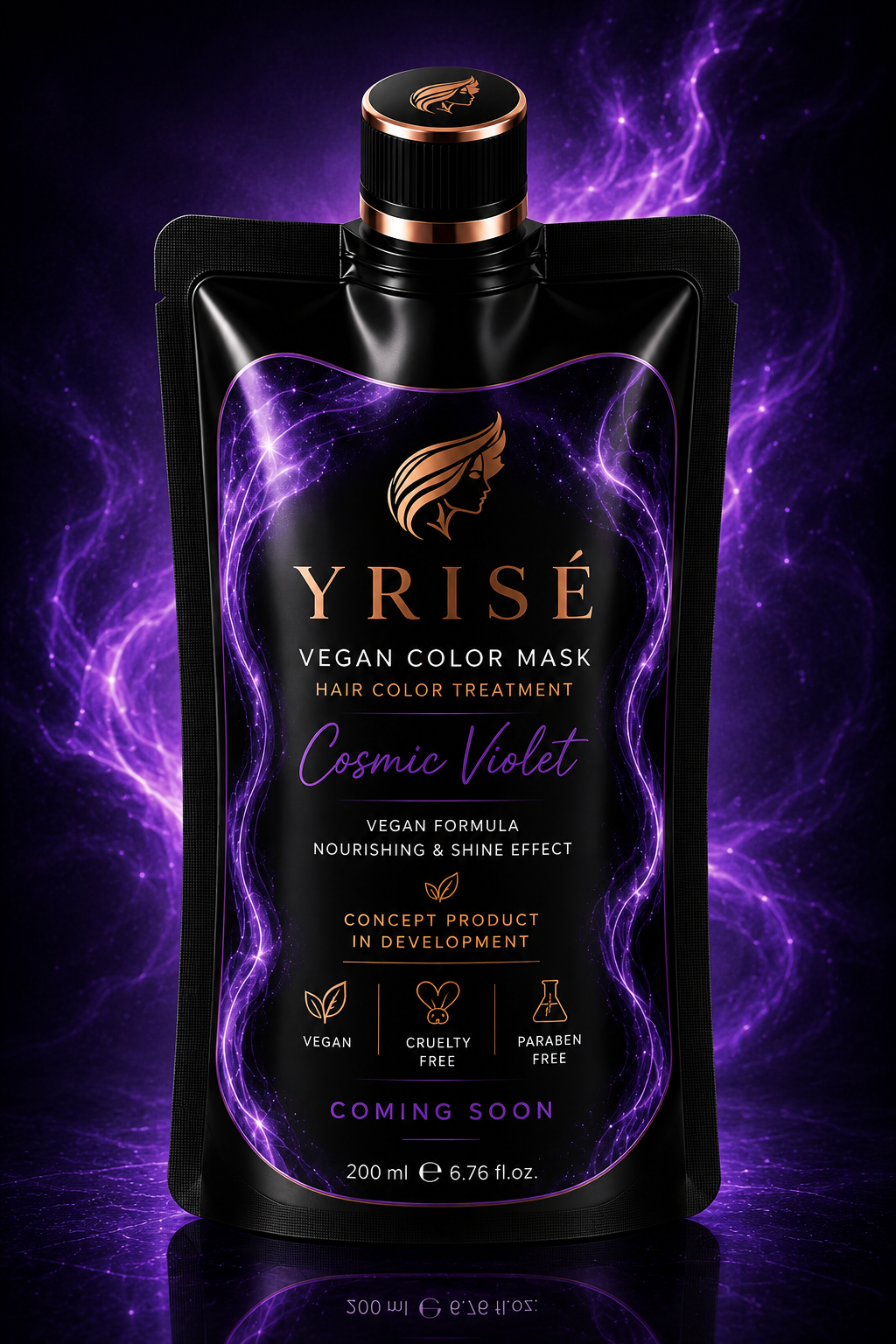 YRISÉ Color Mask – Cosmic Violet