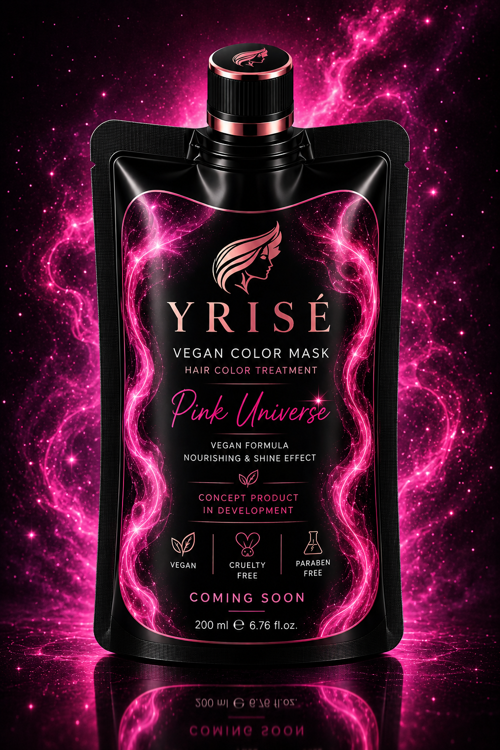 YRISÉ Color Mask – Neon Pink